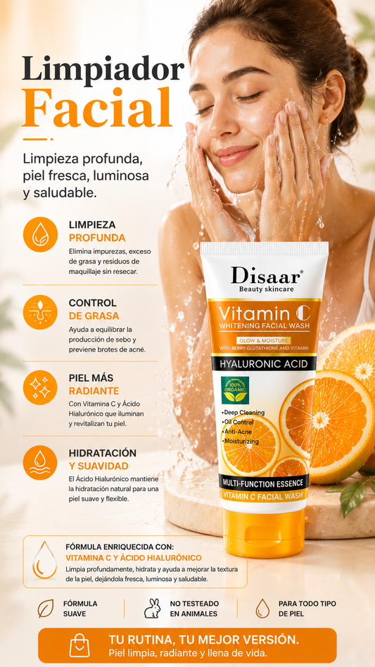 Set Facial Vitamina C Disaar 5 Piezas