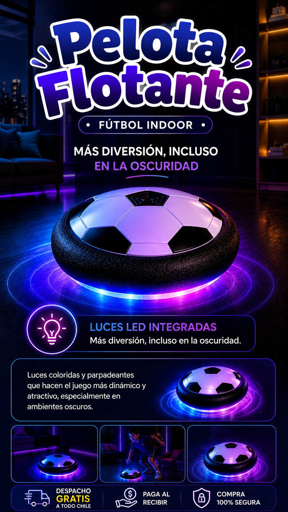 Pelota Flotante de Futbol