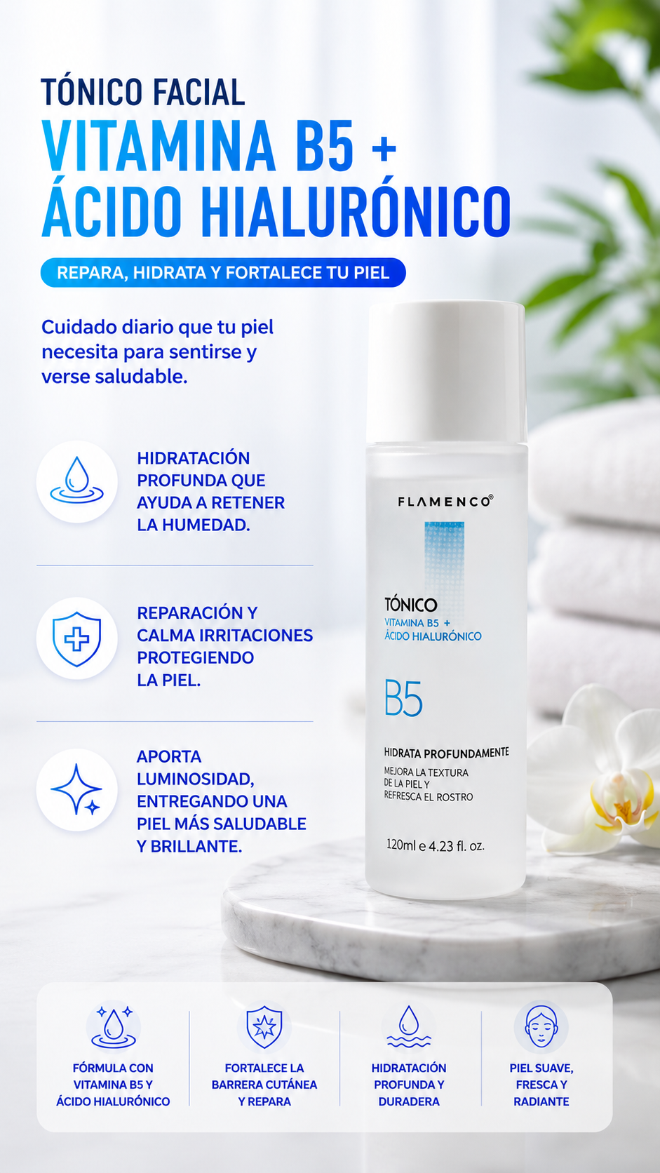 Kit Skin care vita B5+ácido hialuronico