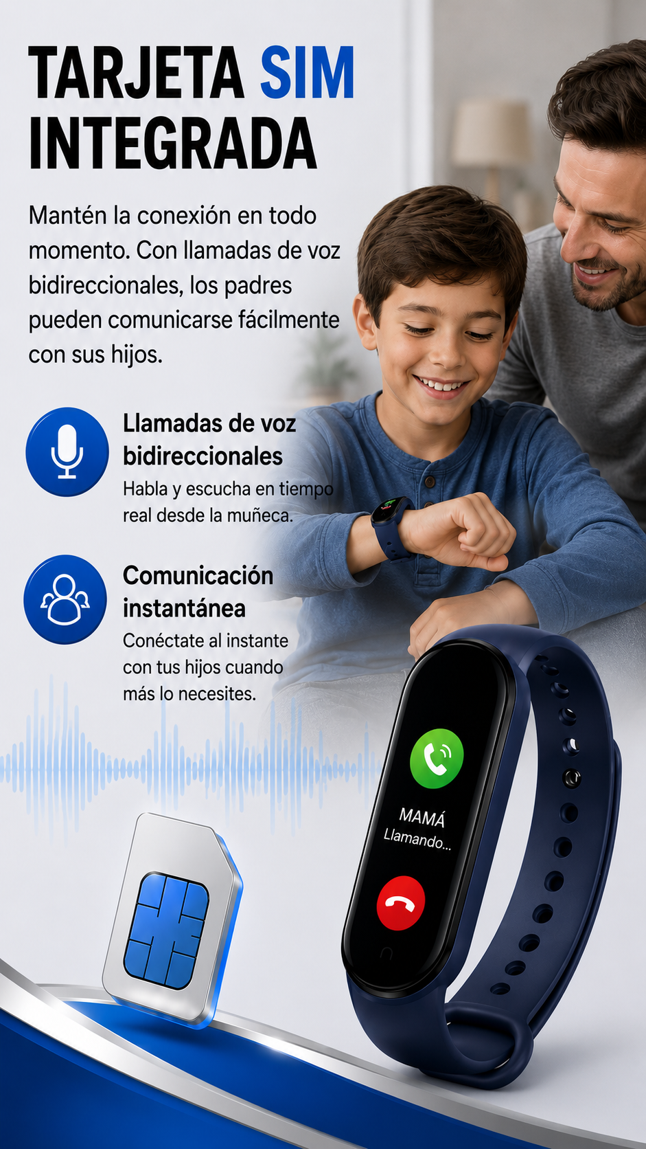 Reloj Inteligente  |  Tipo Banda